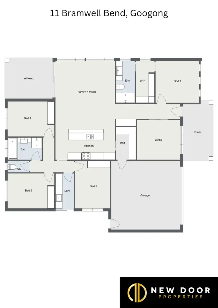 Floorplan of Homely house listing, 11 Bramwell Bend, Googong NSW 2620