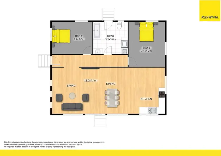 Floorplan of Homely rural property listing, 1440 Coraki Ellangowan Road, West Coraki NSW 2471