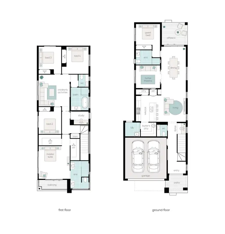 Floorplan of Homely house listing, 4 Australis Way, Gables NSW 2765