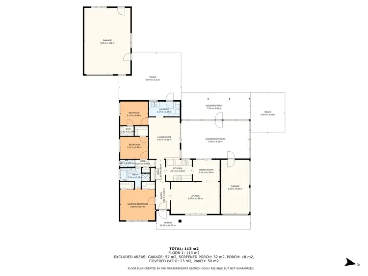 Floorplan of Homely house listing, 19 Pembury Crescent, Ferndale WA 6148