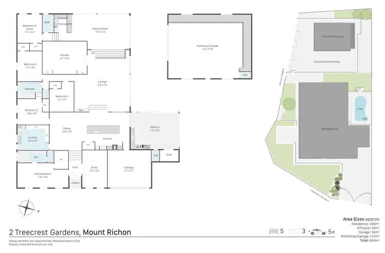 Floorplan of Homely house listing, 2 Treecrest Gardens, Mount Richon WA 6112