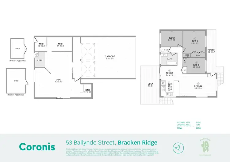 Floorplan of Homely house listing, 53 Ballynde Street, Bracken Ridge QLD 4017