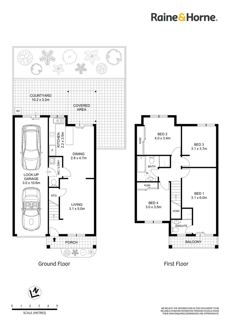 Floorplan of Homely townhouse listing, 10/29-31 Alfred Street, Clemton Park NSW 2206