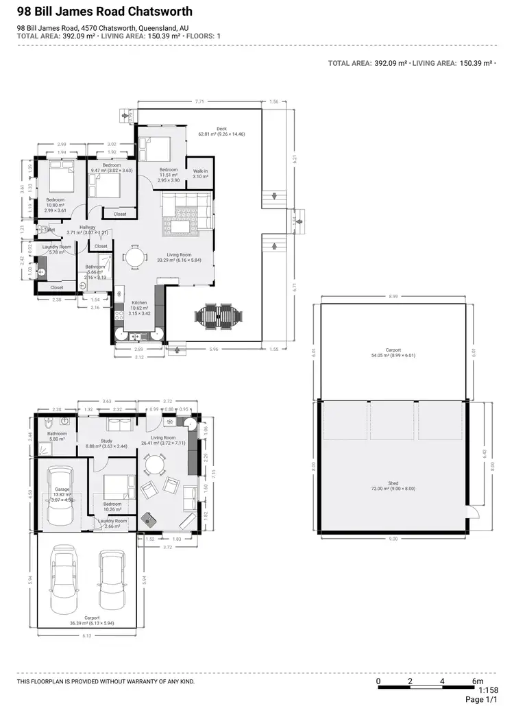 Floorplan of Homely house listing, 98 Bill James Road, Chatsworth QLD 4570