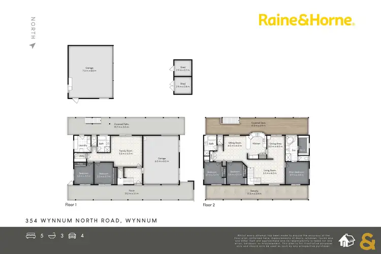 Floorplan of Homely house listing, 354 Wynnum North Road, Wynnum QLD 4178