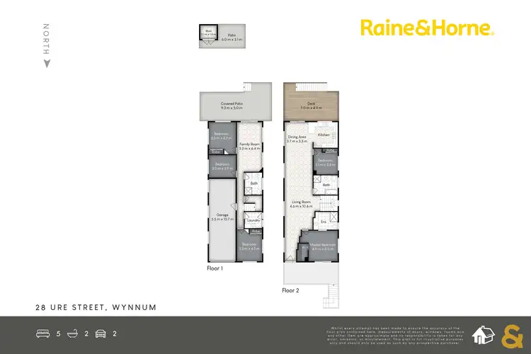 Floorplan of Homely house listing, 28 Ure Street, Wynnum QLD 4178