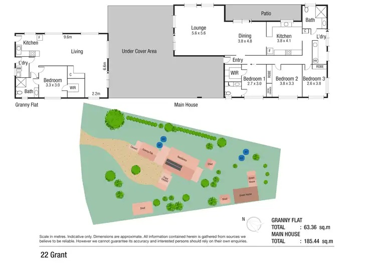 Floorplan of Homely house listing, 22 Grant Crescent, Alice River QLD 4817