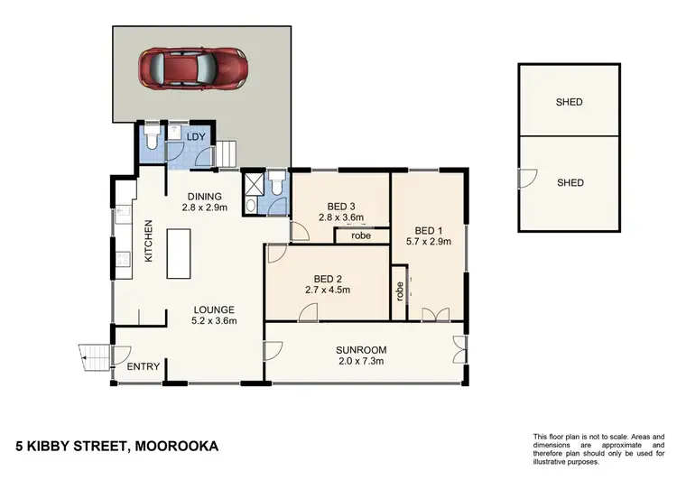 Floorplan of Homely house listing, 5 Kibby Street, Moorooka QLD 4105