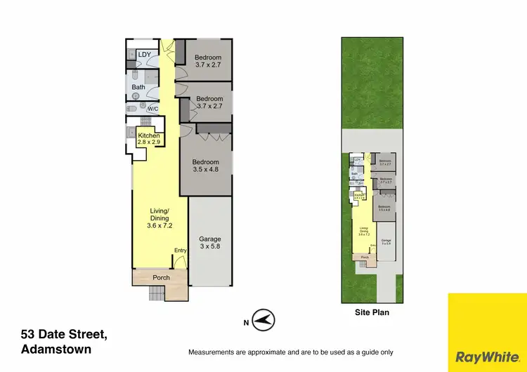 Floorplan of Homely house listing, 53 Date Street, Adamstown NSW 2289