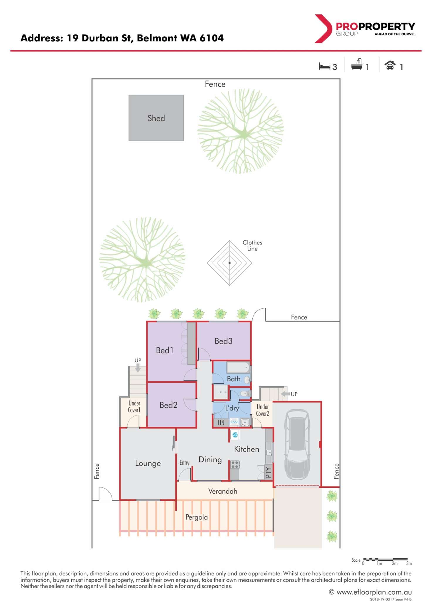 Floorplan of Homely house listing, 19 Durban Street, Belmont WA 6104