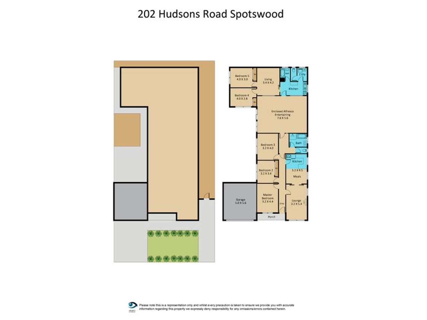 Floorplan of Homely house listing, 202 Hudsons Road, Spotswood VIC 3015