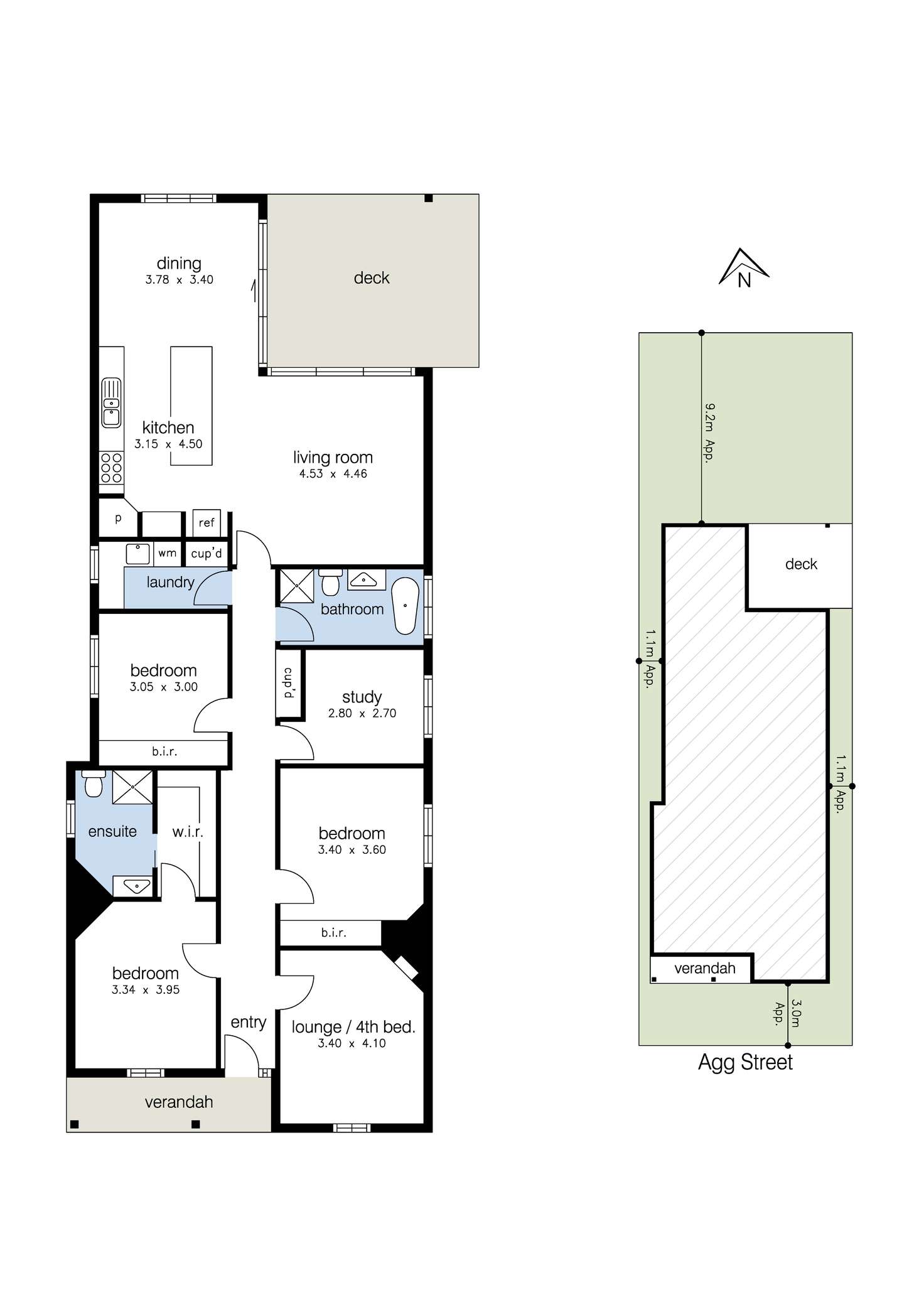 Floorplan of Homely house listing, 2 Agg Street, Newport VIC 3015