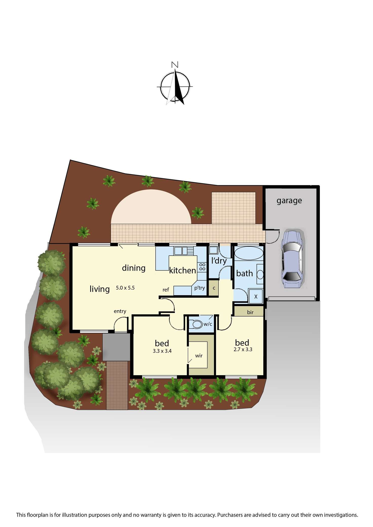 Floorplan of Homely unit listing, 26/2 Spray Street, Frankston VIC 3199