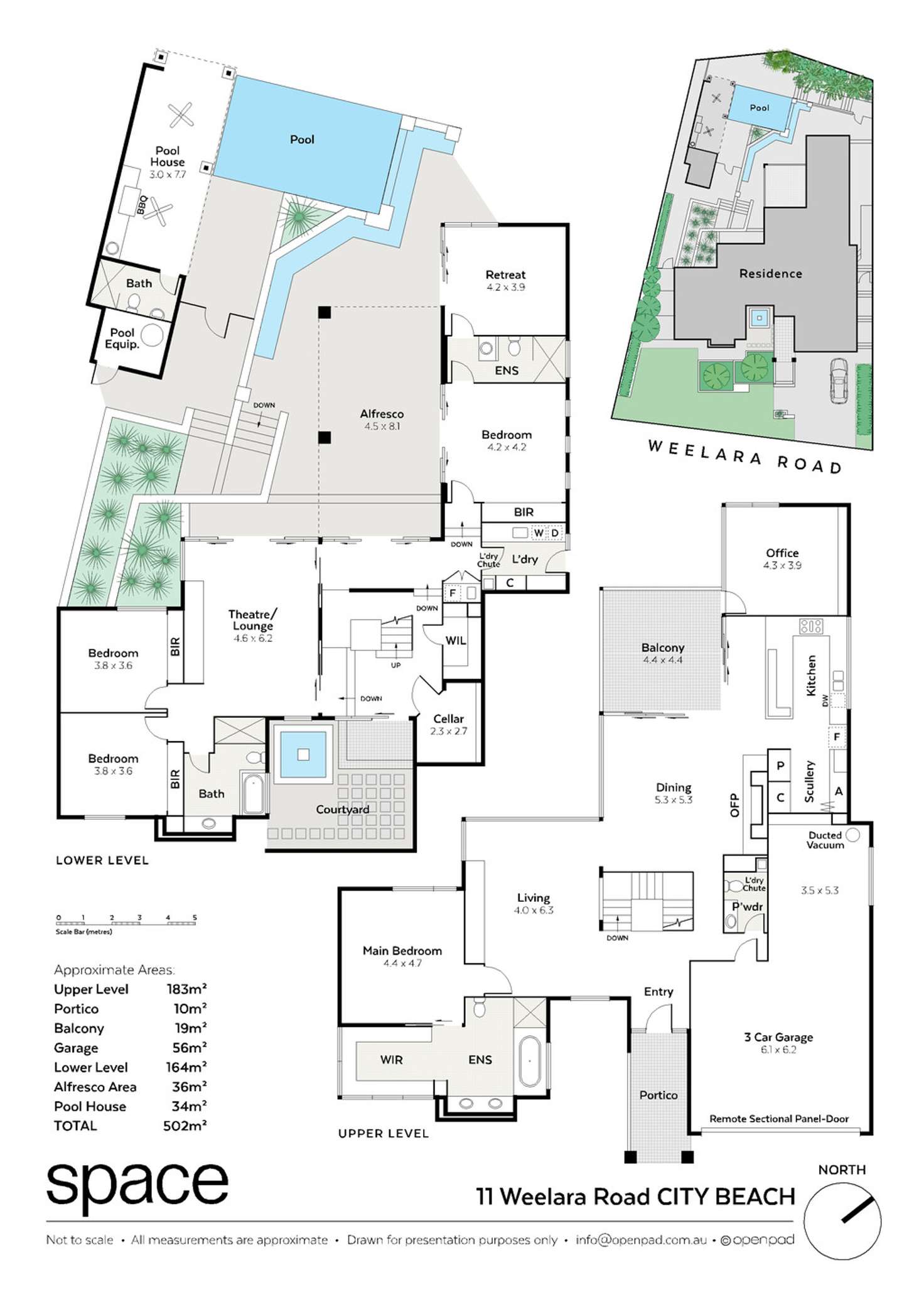 Floorplan of Homely house listing, 11 Weelara Road, City Beach WA 6015