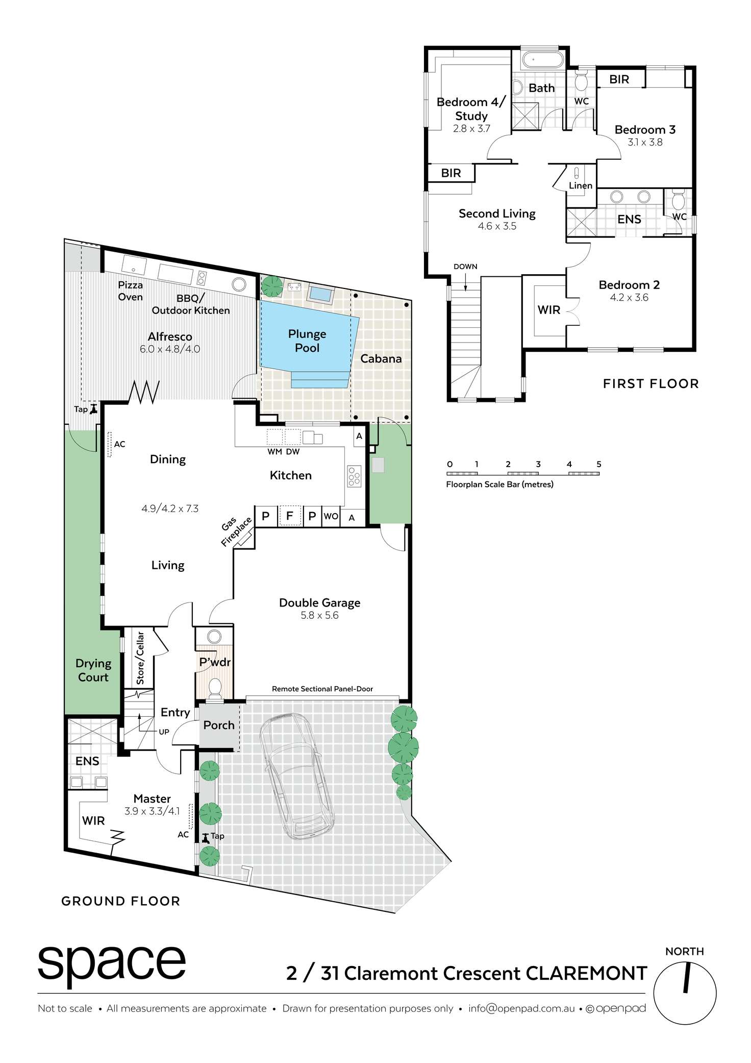 Floorplan of Homely house listing, 2/31 Claremont Crescent, Claremont WA 6010