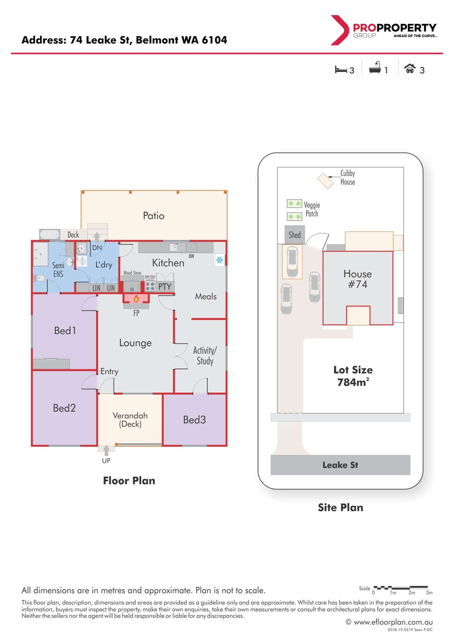 Floorplan of Homely house listing, 74 Leake Street, Belmont WA 6104