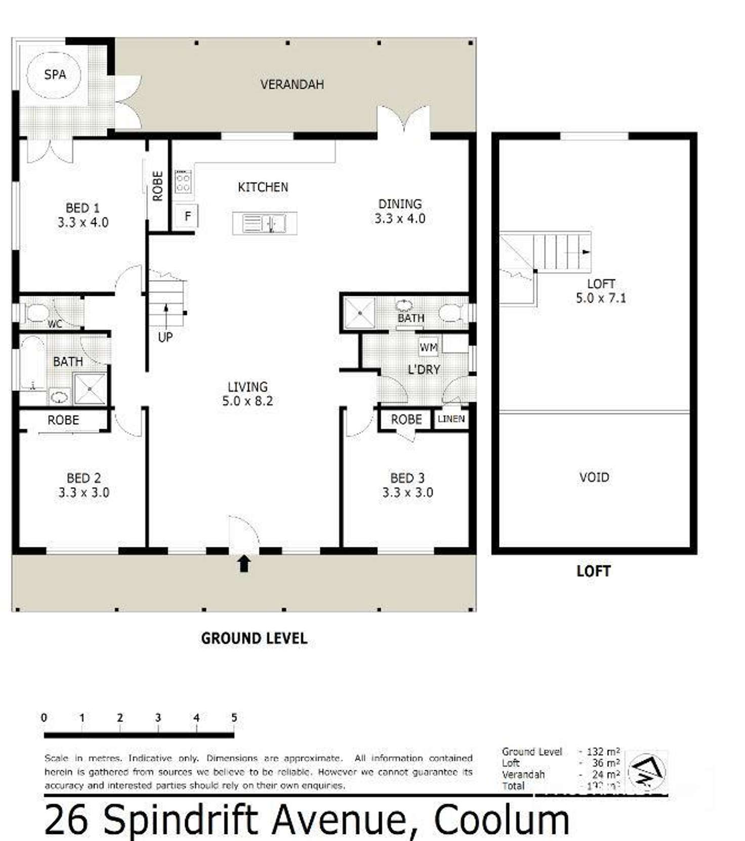 Floorplan of Homely house listing, 26 Spindrift Avenue, Coolum Beach QLD 4573