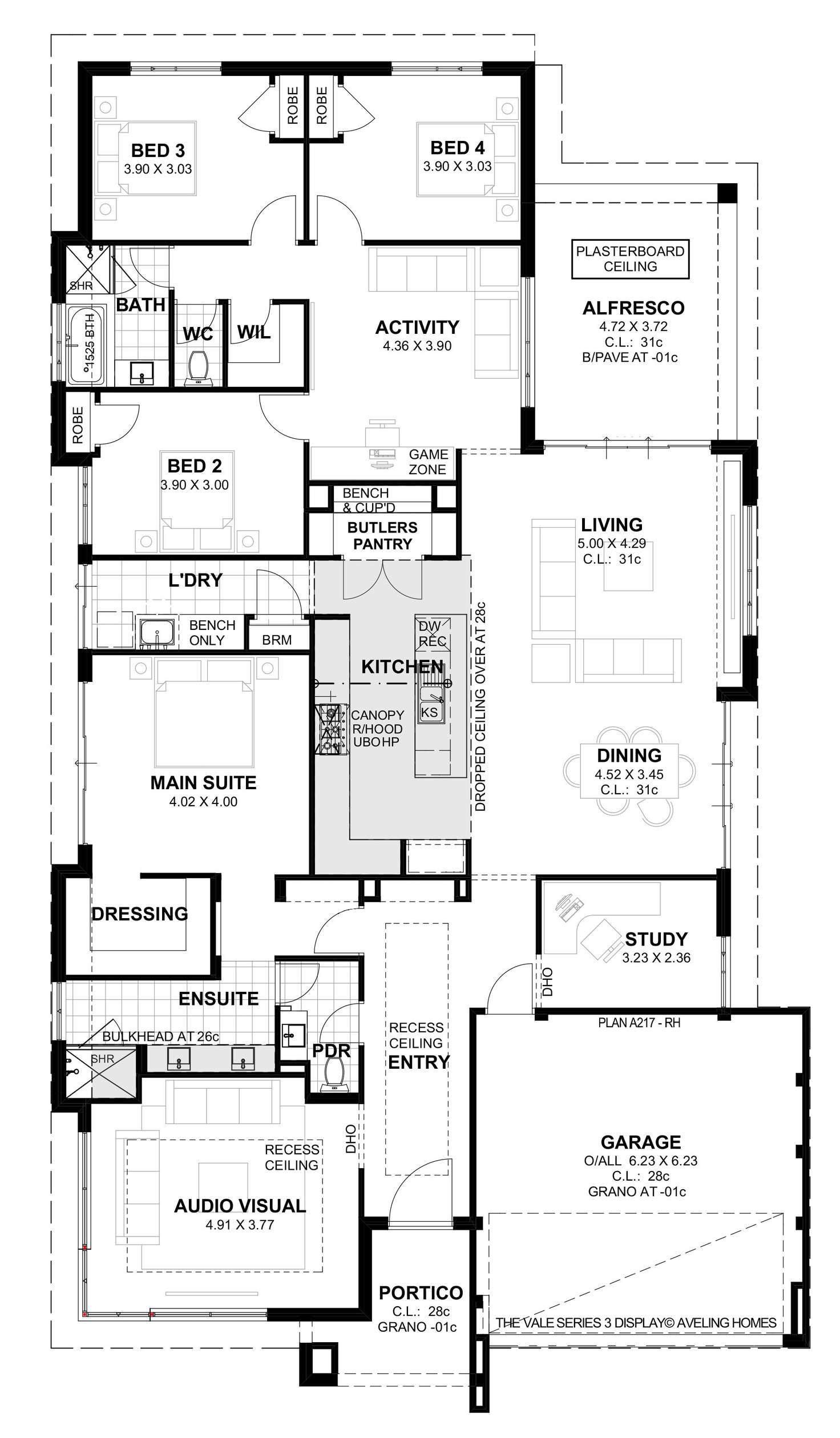 Floorplan of Homely house listing, 24 Windermere Boulevard, Aveley WA 6069