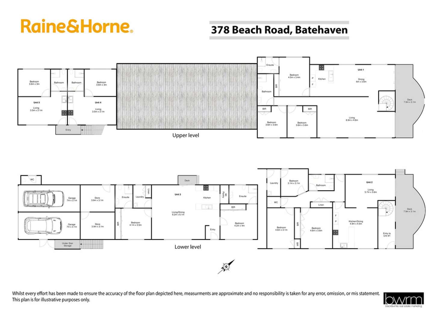 Floorplan of Homely unit listing, 378 Beach Road, Batehaven NSW 2536