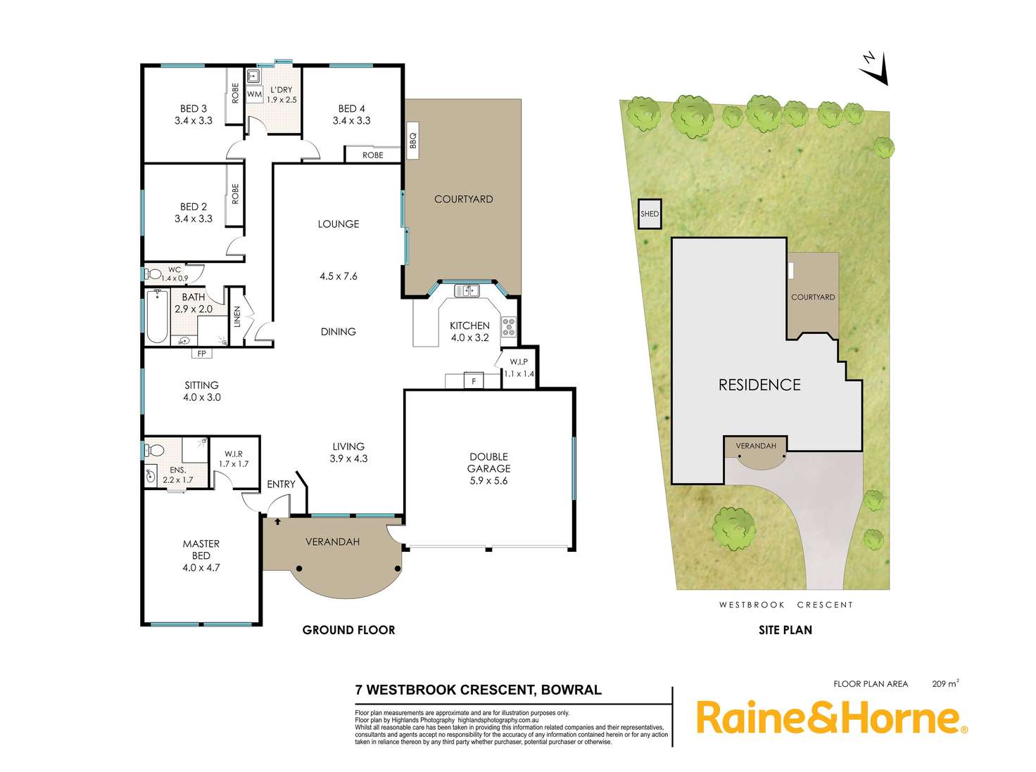 Floorplan of Homely house listing, 7 Westbrook Crescent, Bowral NSW 2576