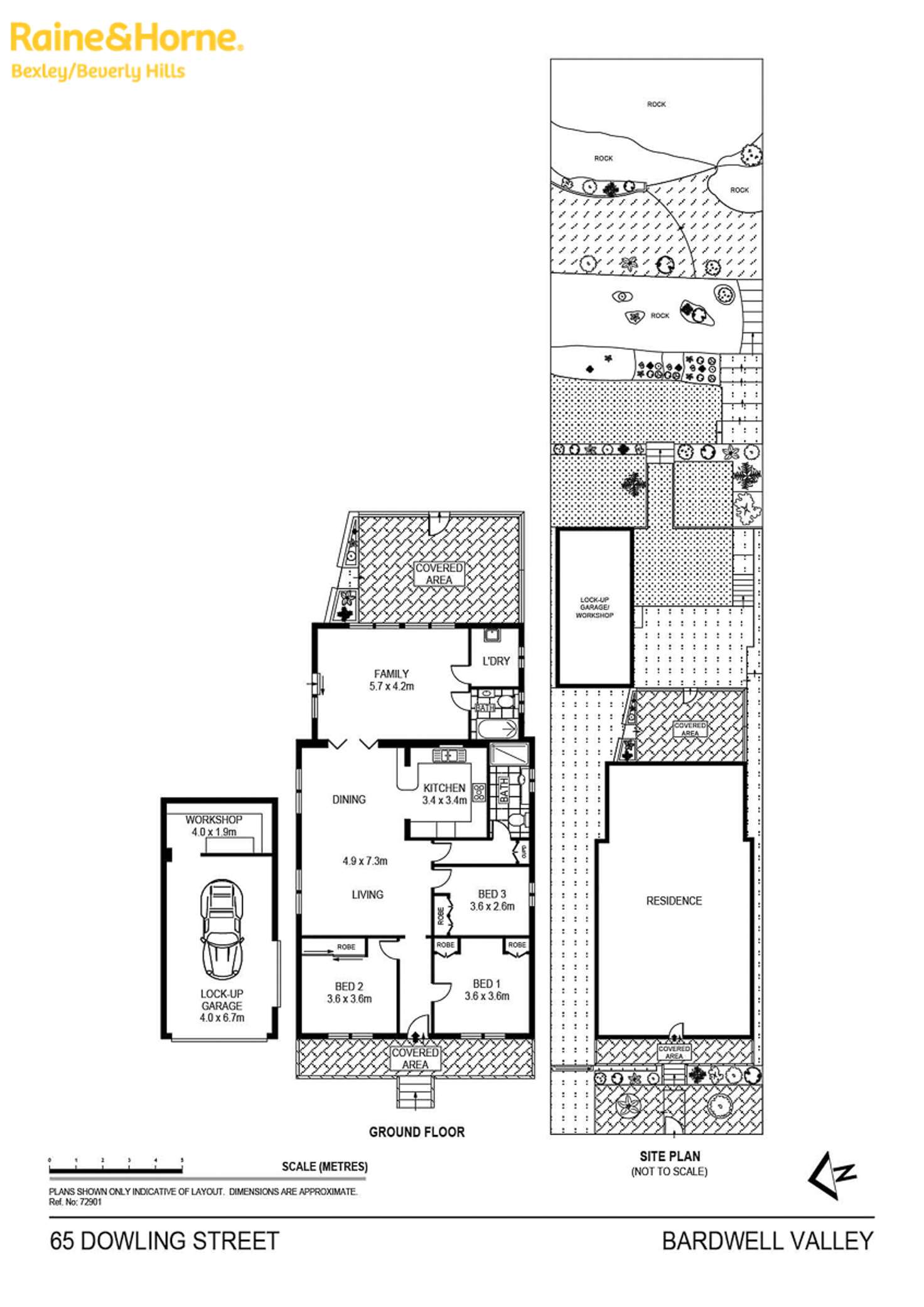 Floorplan of Homely house listing, 65 Dowling Street, Bardwell Valley NSW 2207