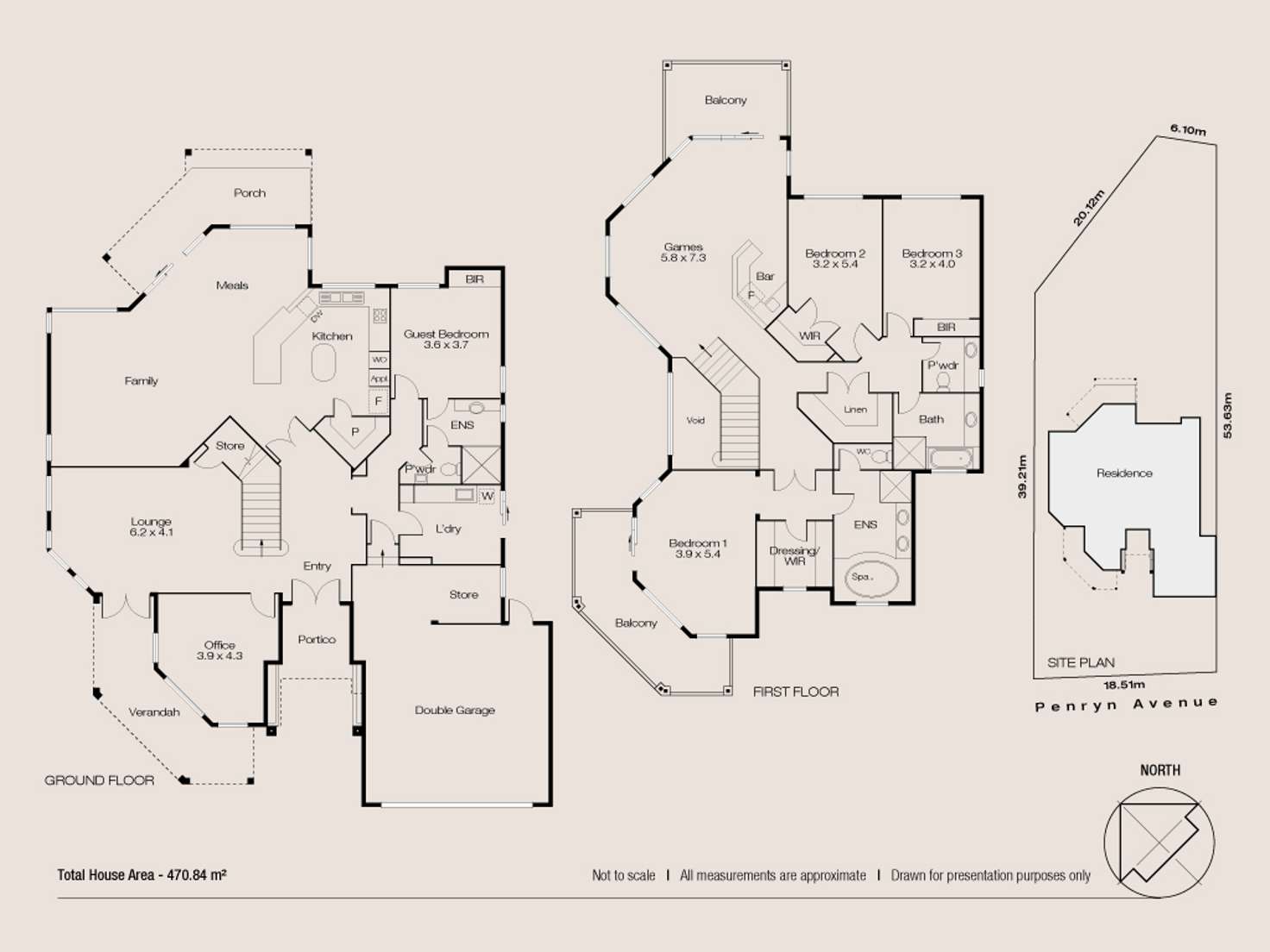 Floorplan of Homely house listing, 14 Penryn Avenue, City Beach WA 6015