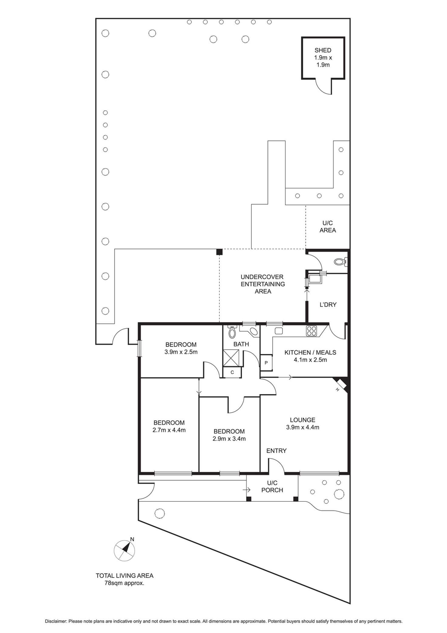 Floorplan of Homely house listing, 7 Dunstan Parade, Port Melbourne VIC 3207