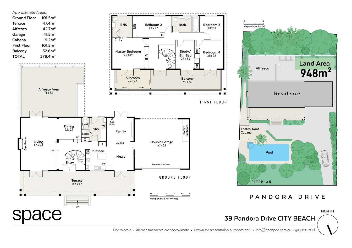 Floorplan of Homely house listing, 39 Pandora Drive, City Beach WA 6015