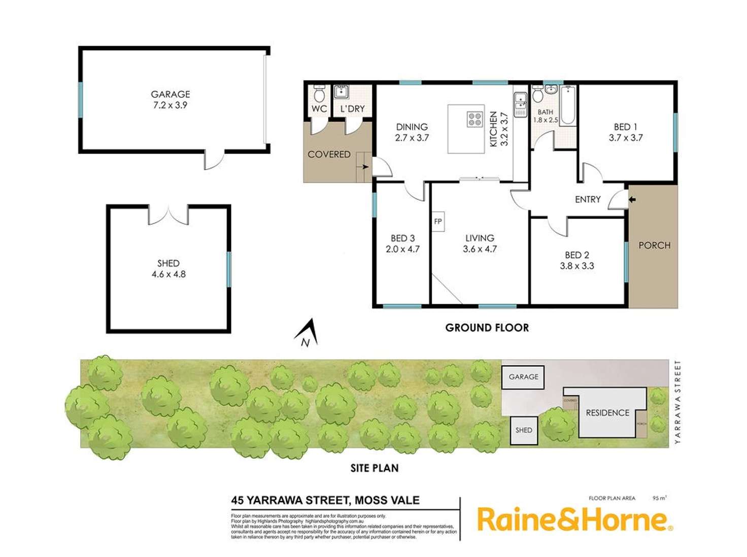 Floorplan of Homely house listing, 45 Yarrawa Street, Moss Vale NSW 2577