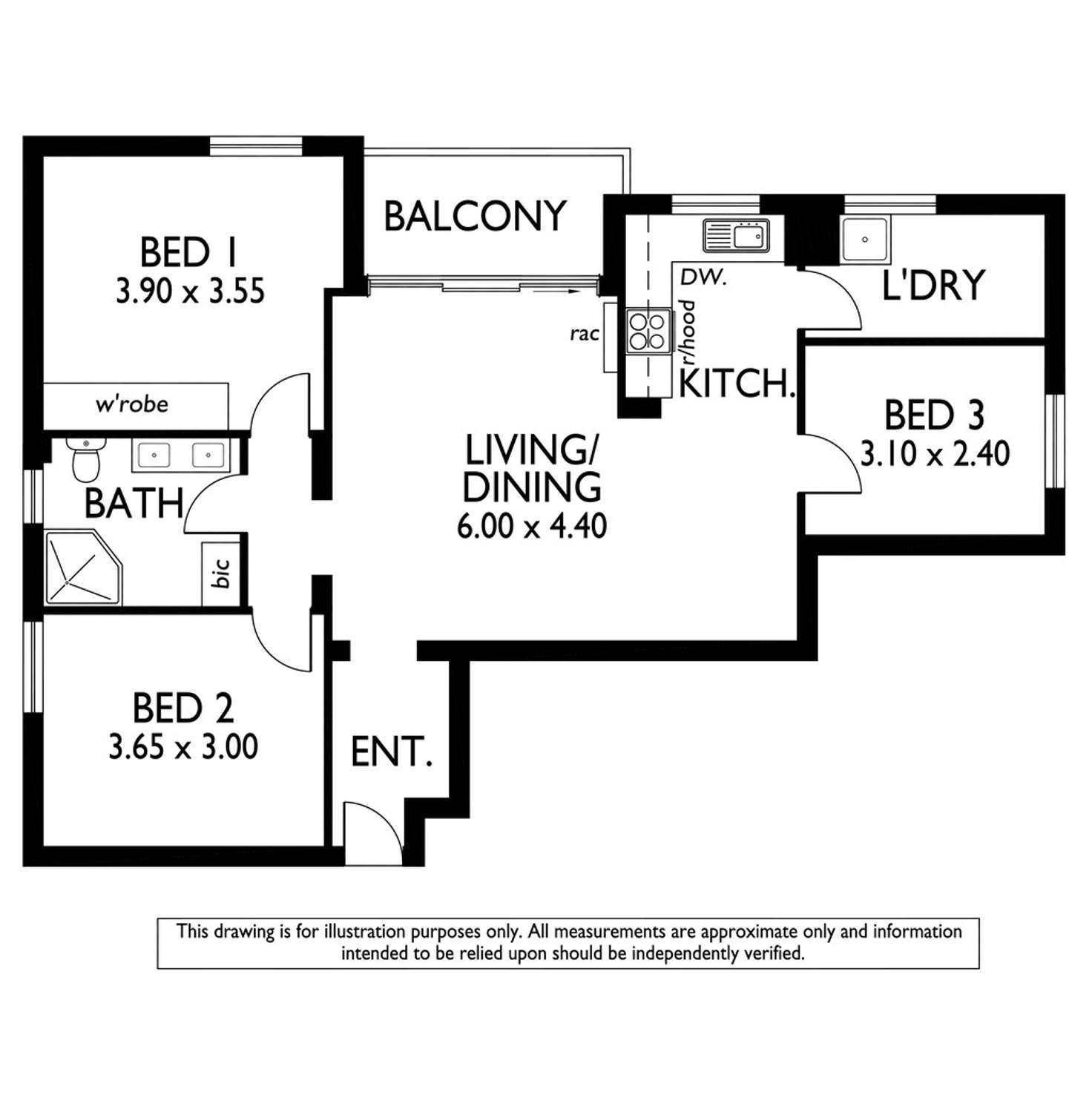 Floorplan of Homely apartment listing, 27/203 Anzac Highway, Plympton SA 5038