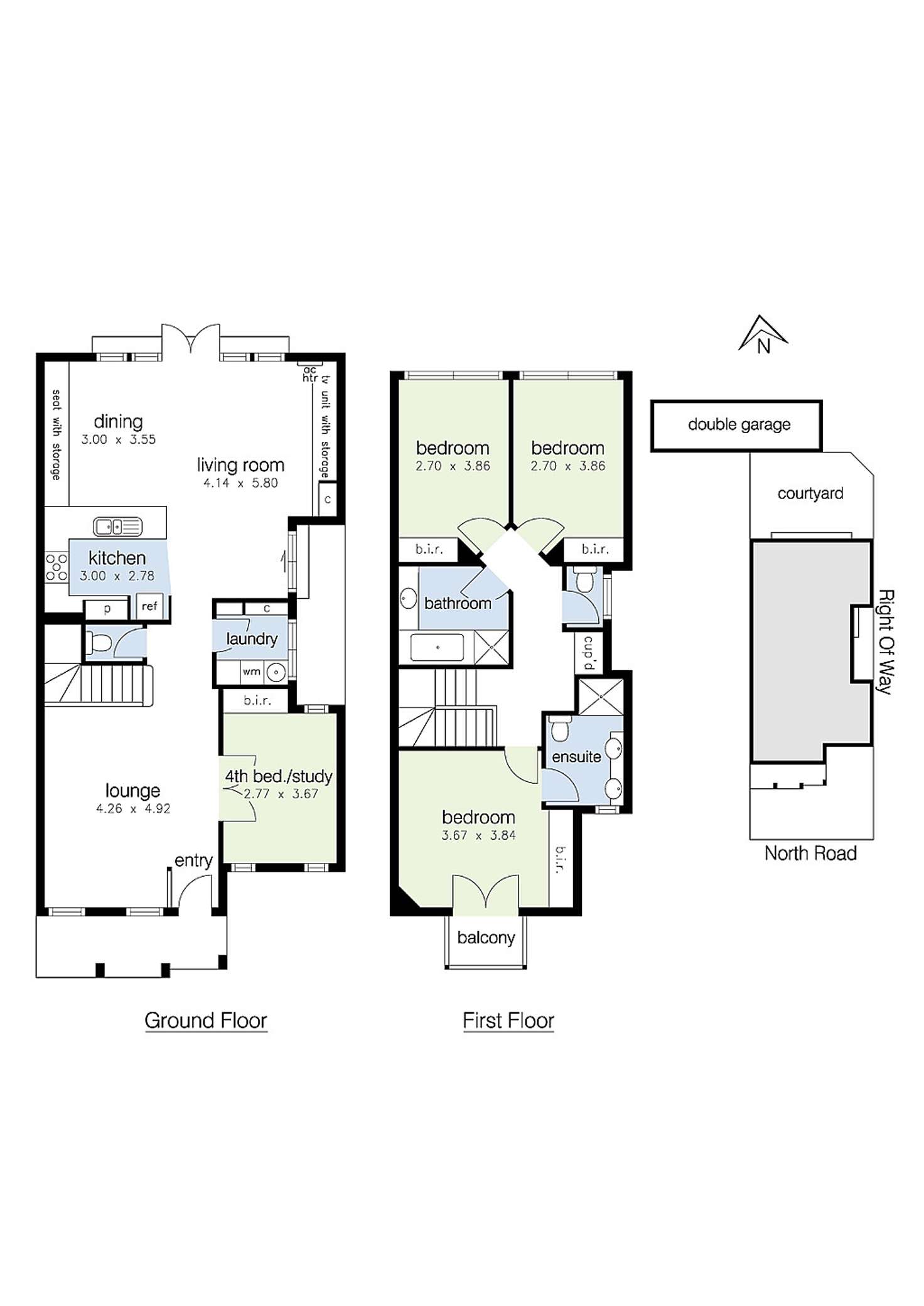 Floorplan of Homely house listing, 116 North Road, Newport VIC 3015