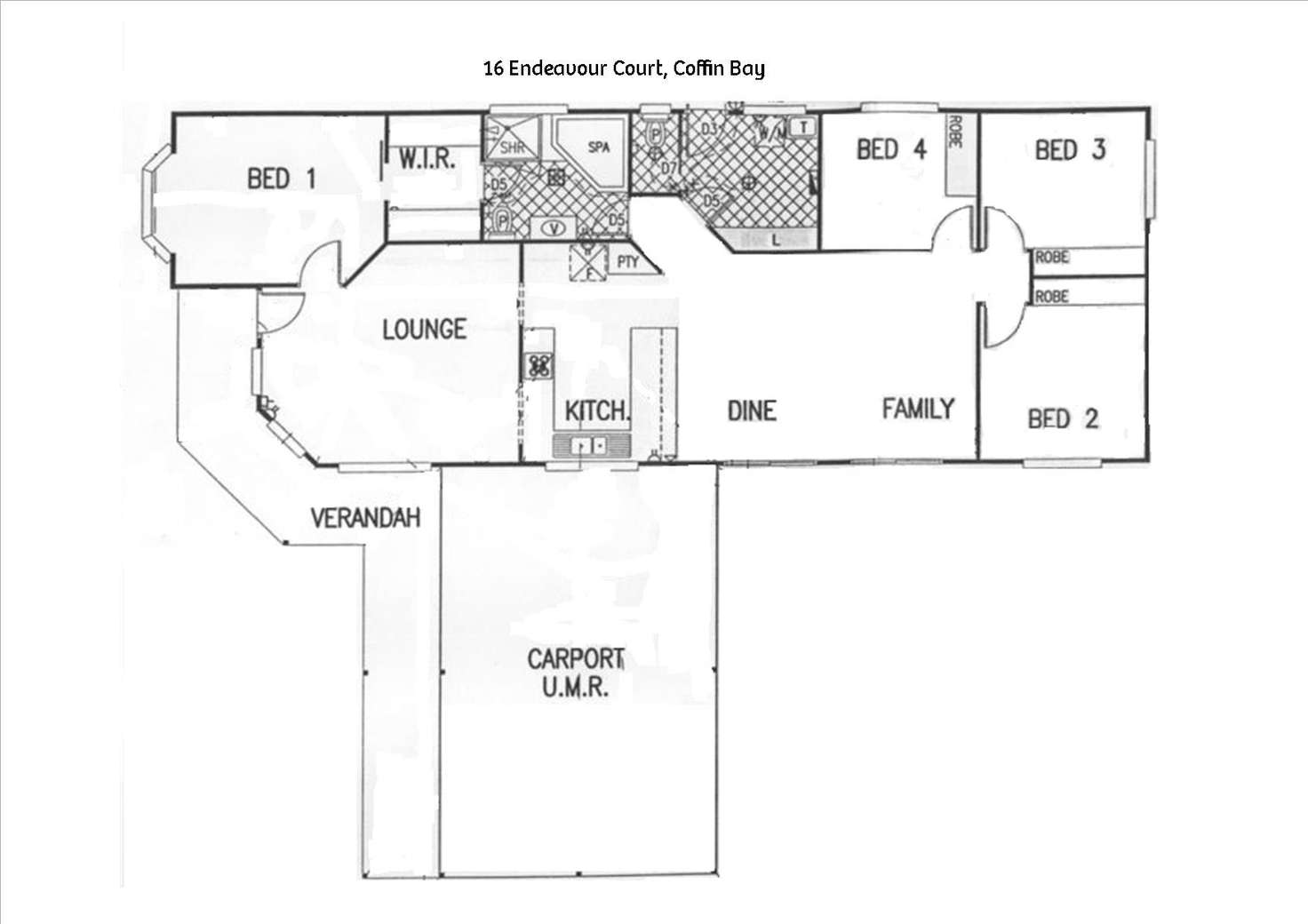 Floorplan of Homely house listing, 16 Endeavour Court, Coffin Bay SA 5607