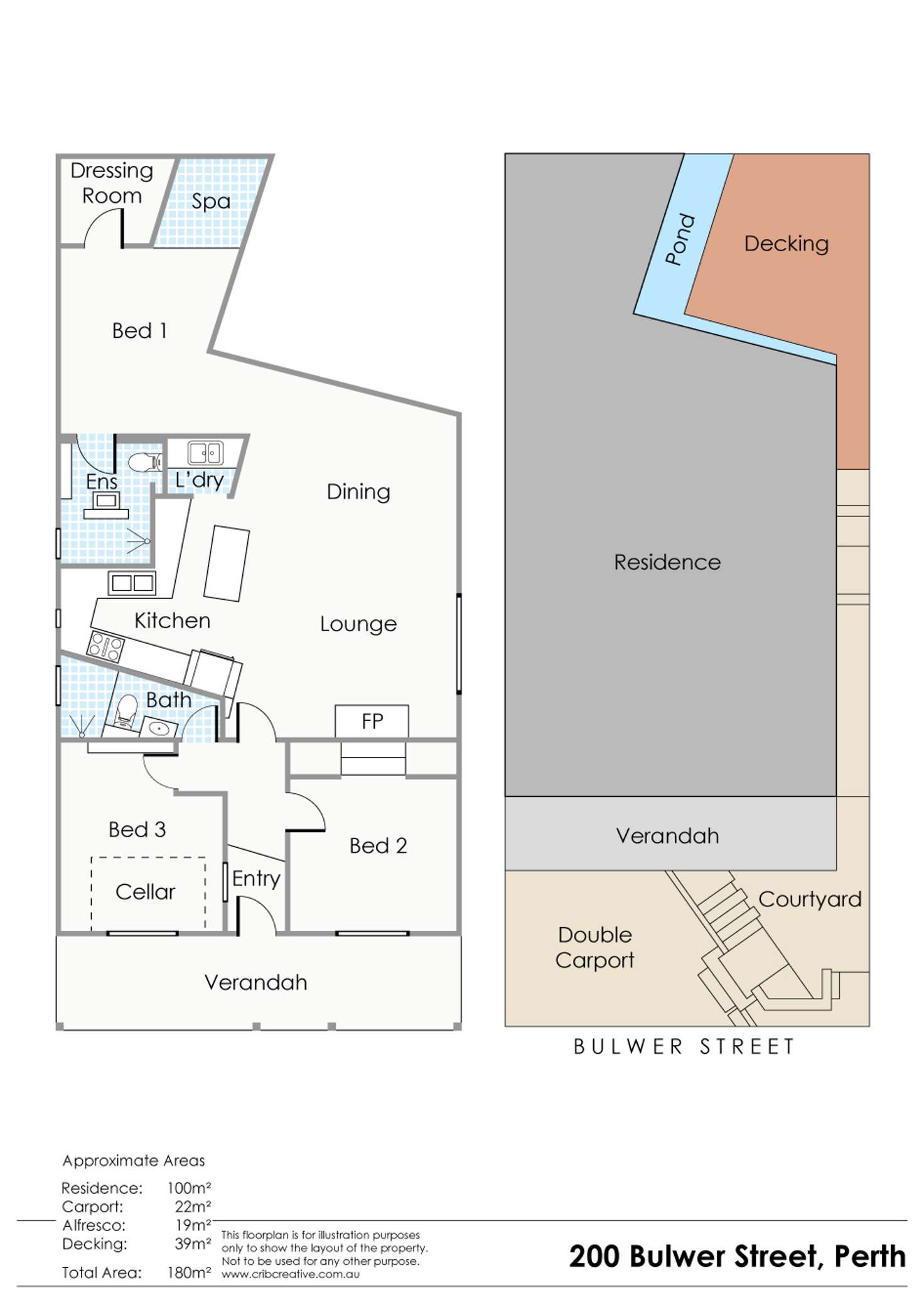 Floorplan of Homely house listing, 200 Bulwer Street, Perth WA 6000
