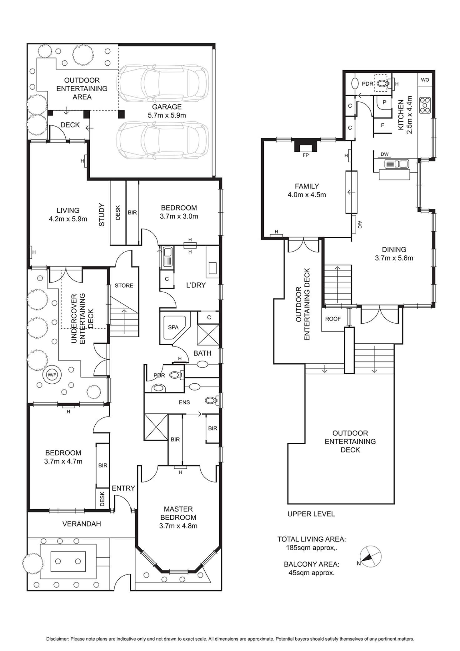 Floorplan of Homely house listing, 57 Foote Street, Albert Park VIC 3206
