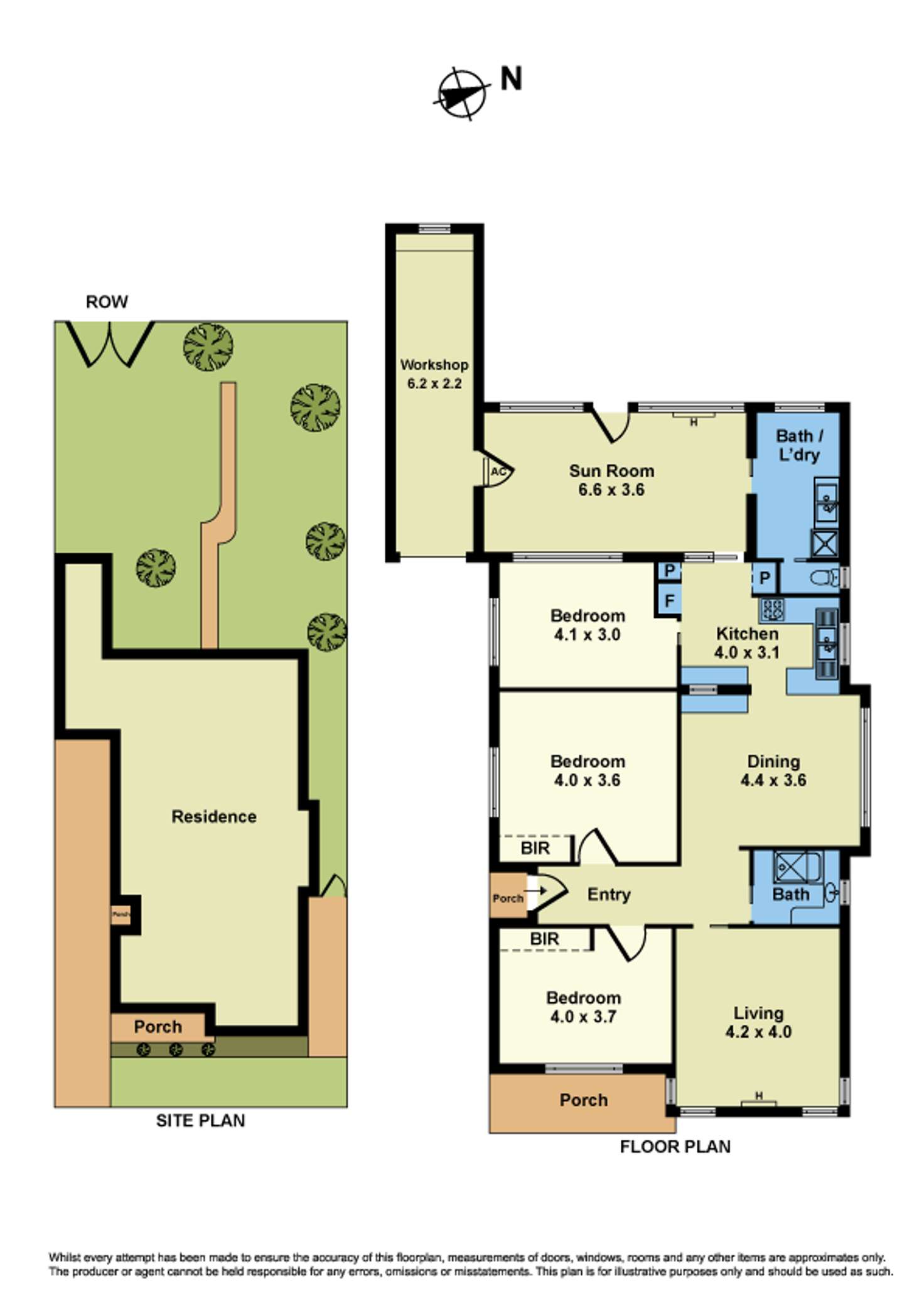 Floorplan of Homely house listing, 349 Douglas Parade, Newport VIC 3015
