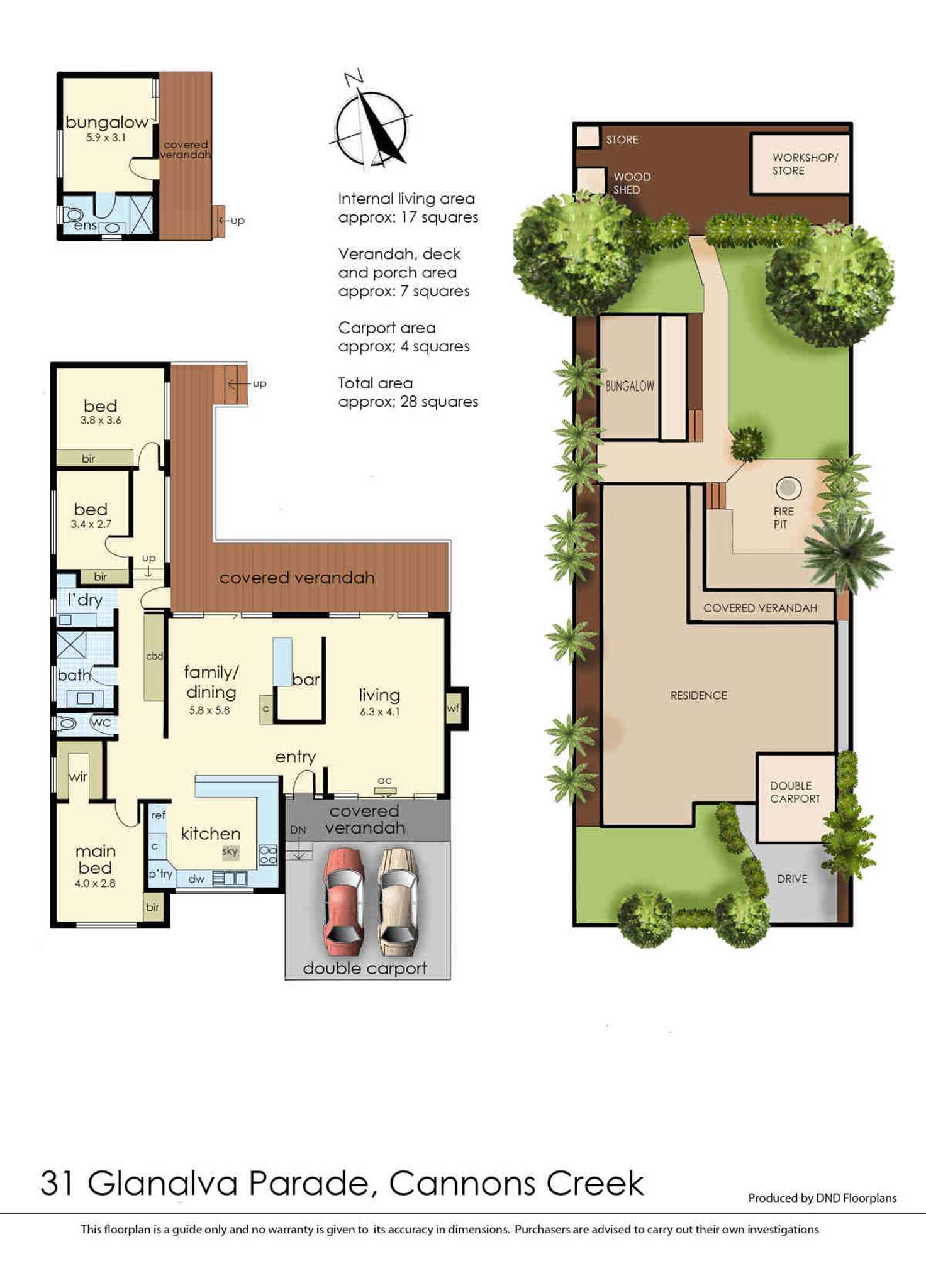 Floorplan of Homely house listing, 31 Glenalva Parade, Cannons Creek VIC 3977