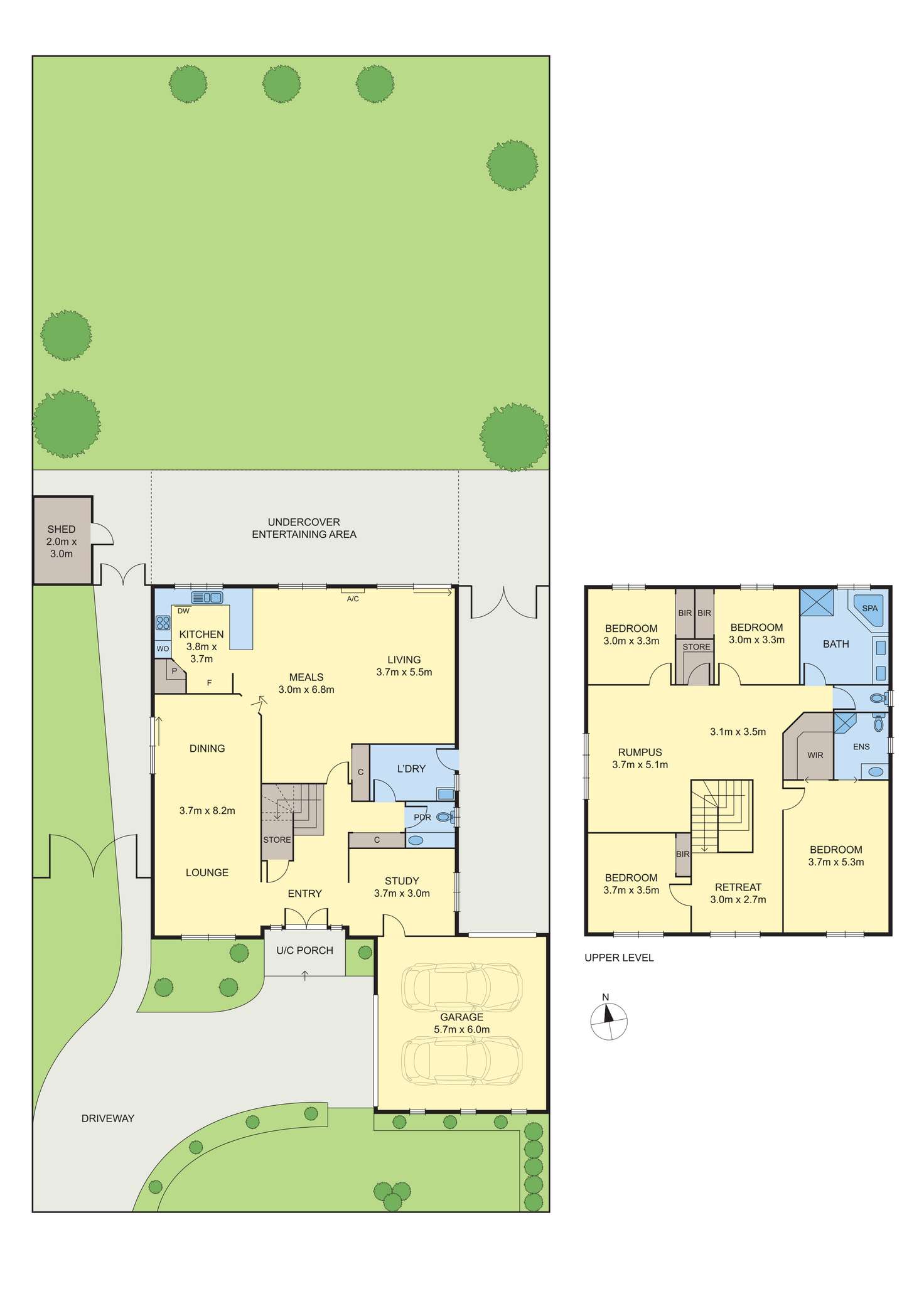 Floorplan of Homely house listing, 49 Wildflower Crescent, Hoppers Crossing VIC 3029