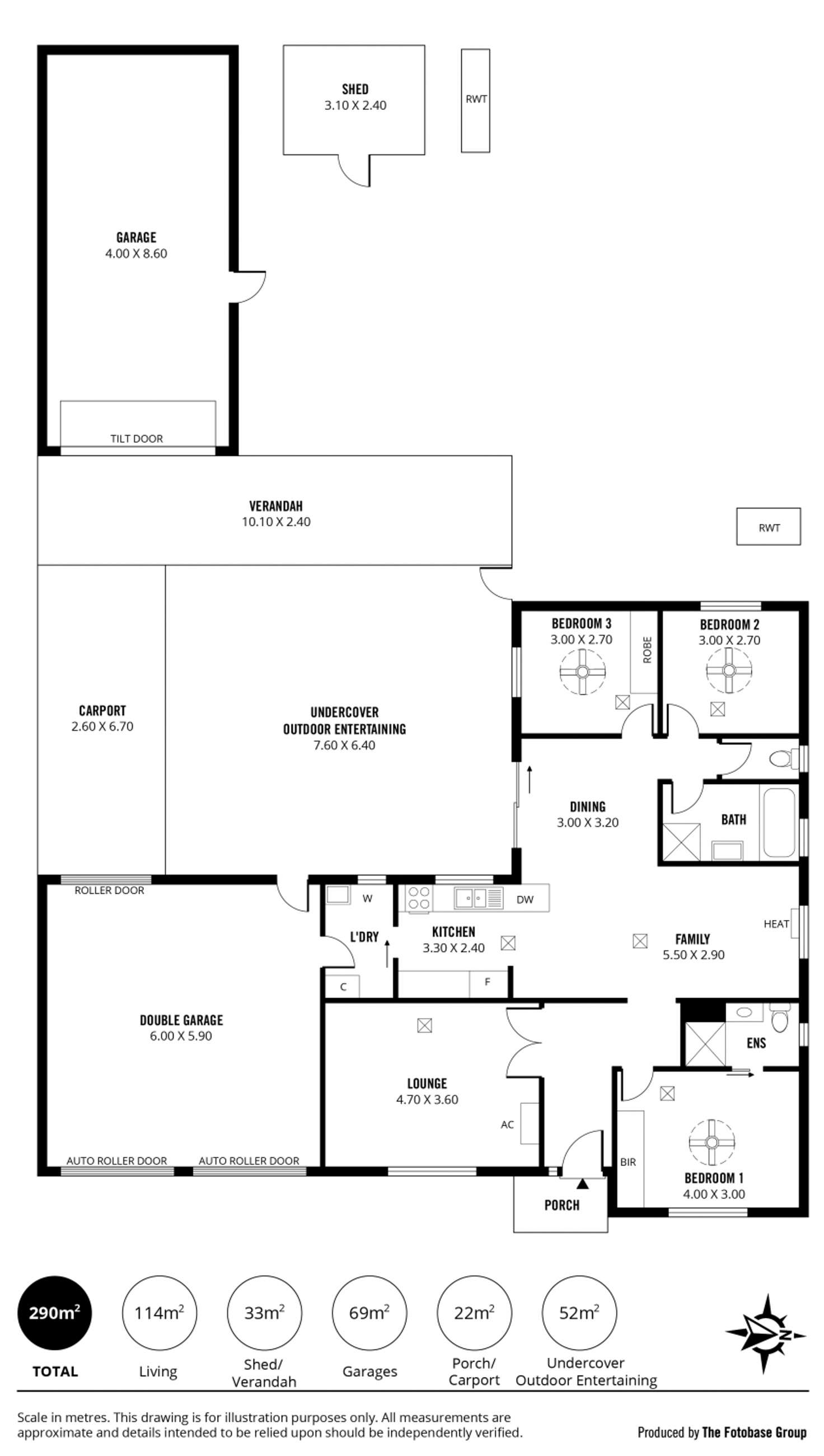 Floorplan of Homely house listing, 17 Trinity Road, Morphett Vale SA 5162