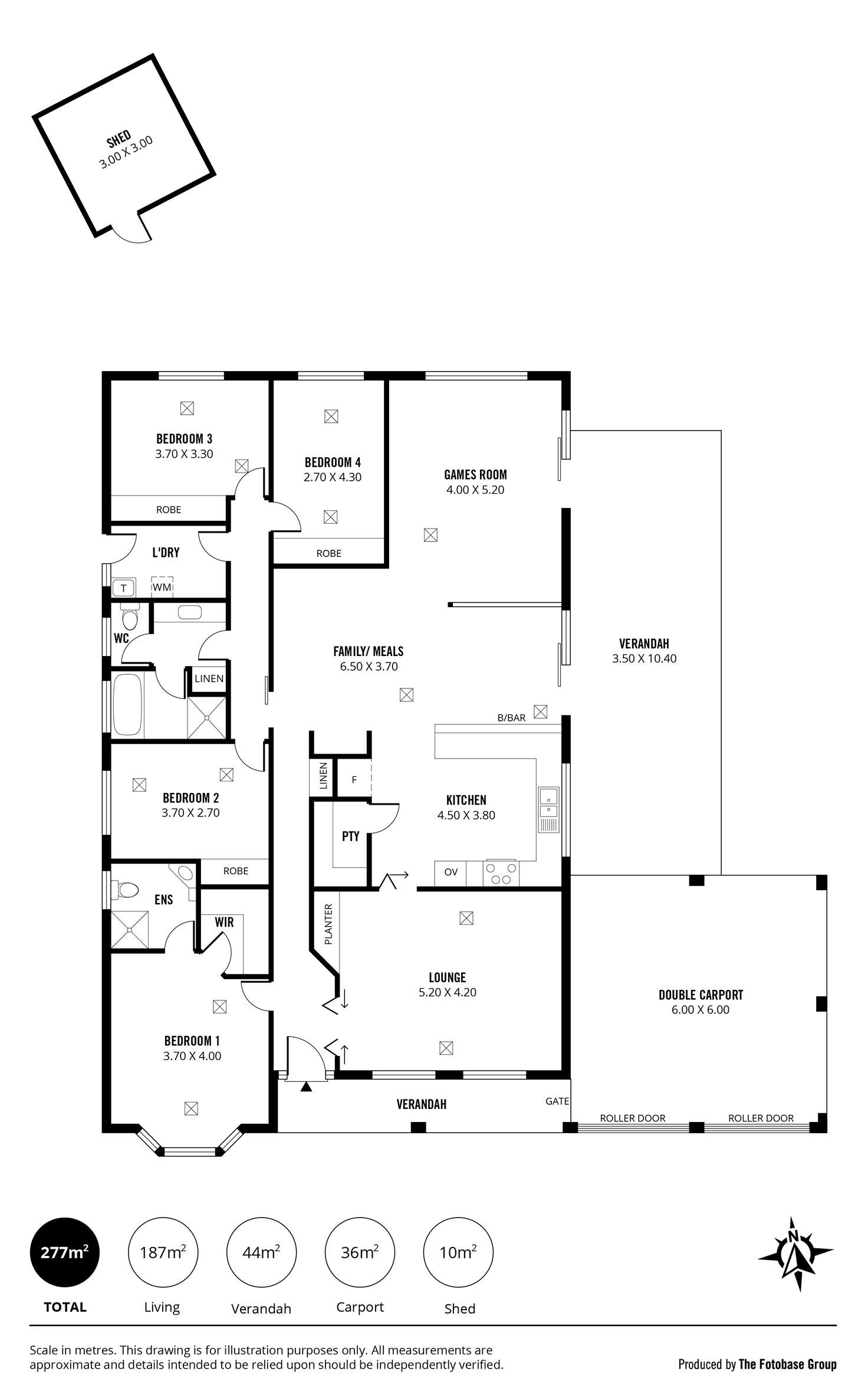 Floorplan of Homely house listing, 61 Spriggs Road, Onkaparinga Hills SA 5163