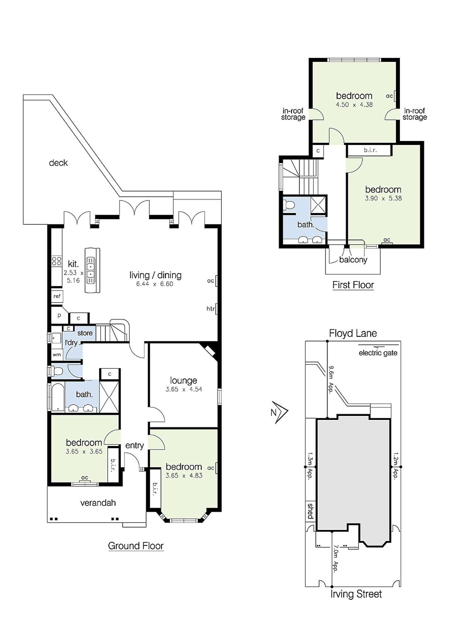 Floorplan of Homely house listing, 5 Irving Street, Newport VIC 3015