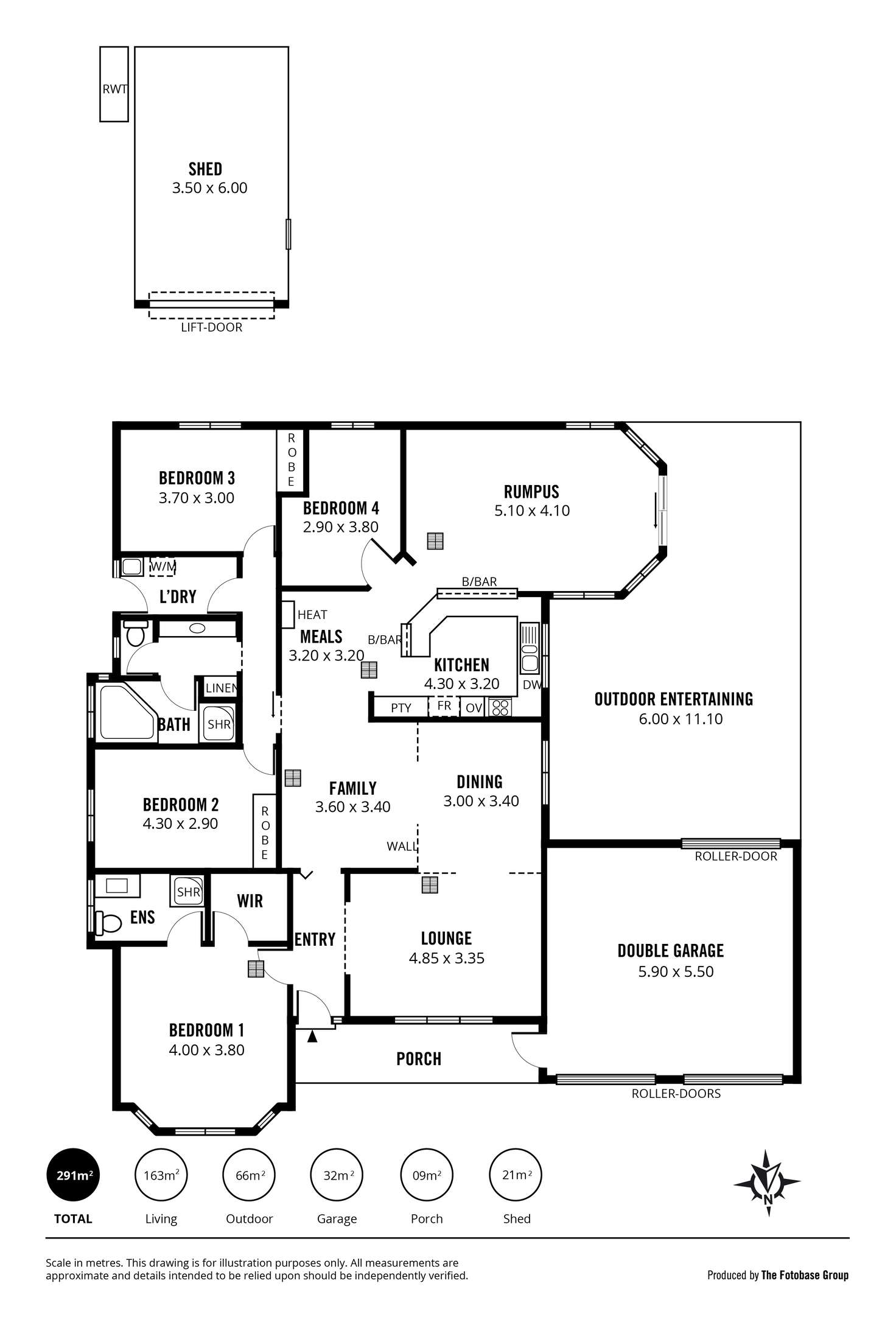 Floorplan of Homely house listing, 28 Equestrian Drive, Woodcroft SA 5162