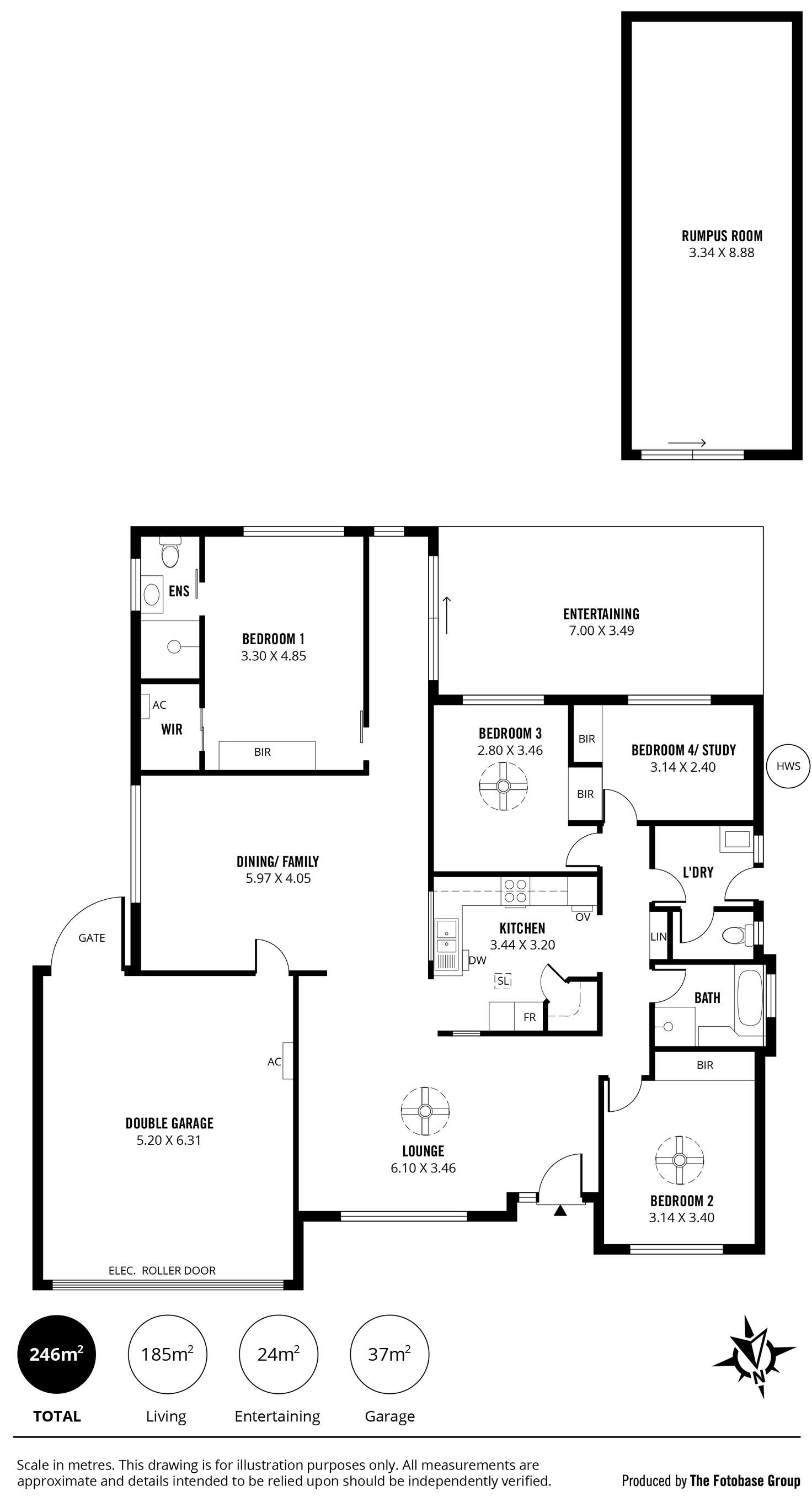 Floorplan of Homely house listing, 12 Matison Road, Morphett Vale SA 5162