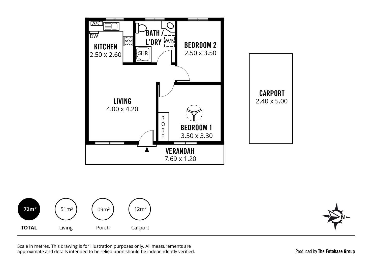 Floorplan of Homely unit listing, 11/723 BURBRIDGE ROAD, West Beach SA 5024