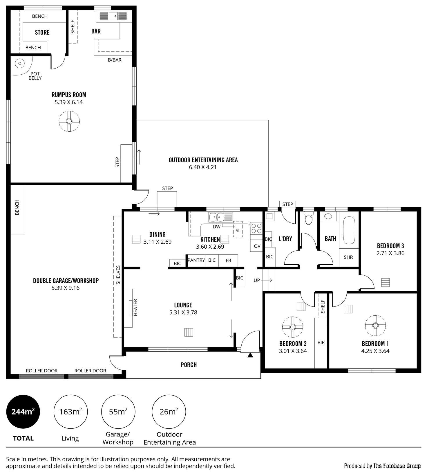 Floorplan of Homely house listing, 13 Mallen Street, Morphett Vale SA 5162