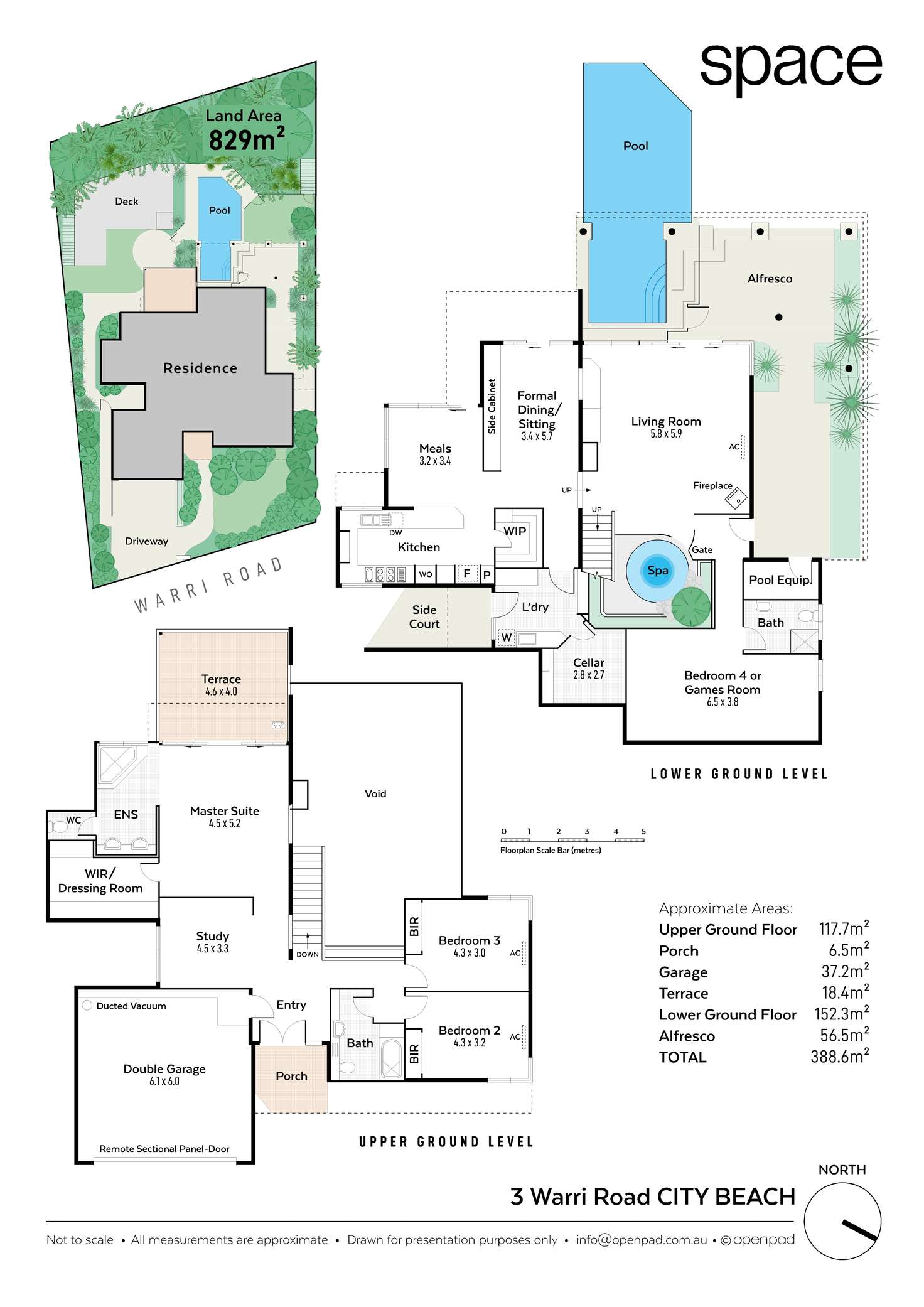 Floorplan of Homely house listing, 3 Warri Road, City Beach WA 6015