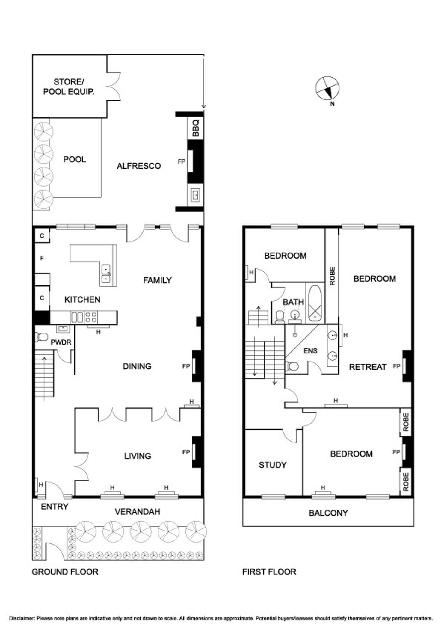 Floorplan of Homely house listing, 11 Madden Street, Albert Park VIC 3206