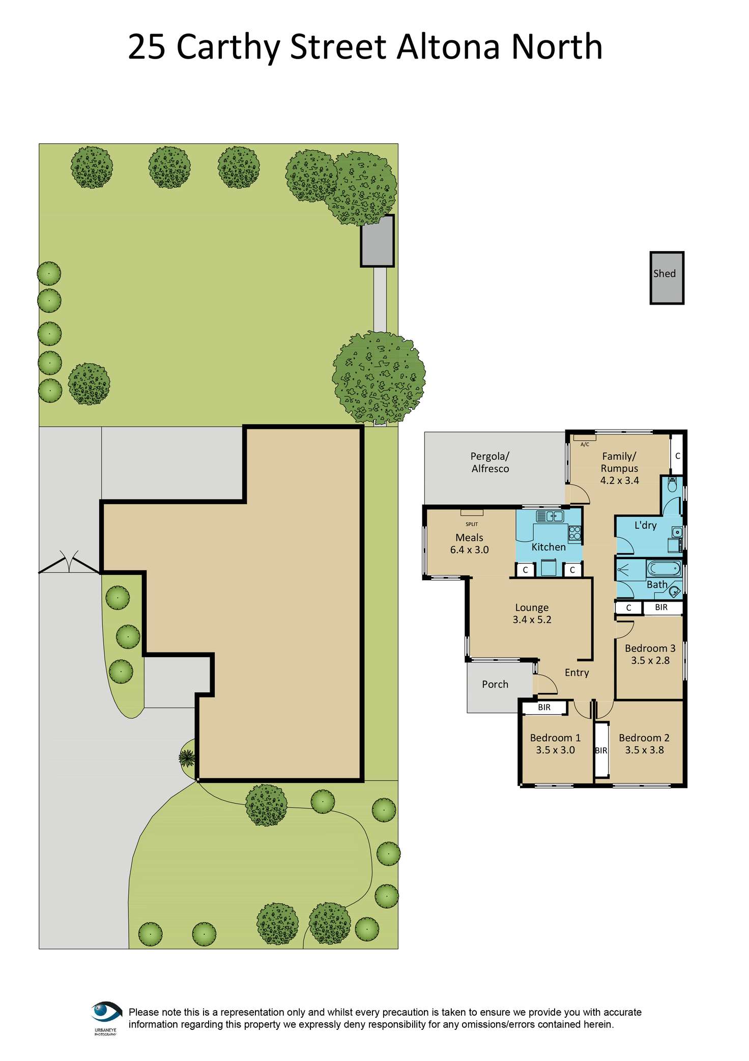 Floorplan of Homely house listing, 25 Carthy Street, Altona North VIC 3025