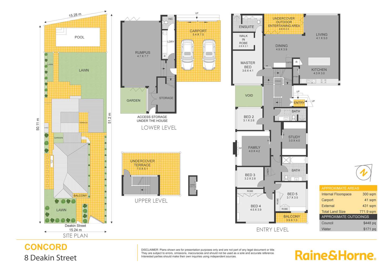 Floorplan of Homely house listing, 8 Deakin Street, Concord NSW 2137