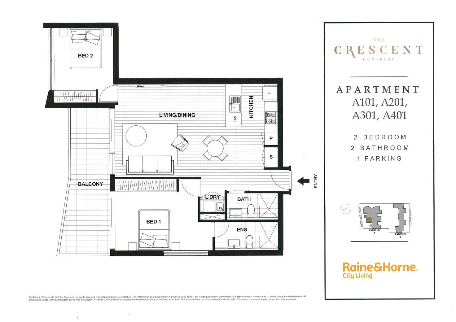 Floorplan of Homely apartment listing, 40-42 Loftus Crescent, Homebush NSW 2140