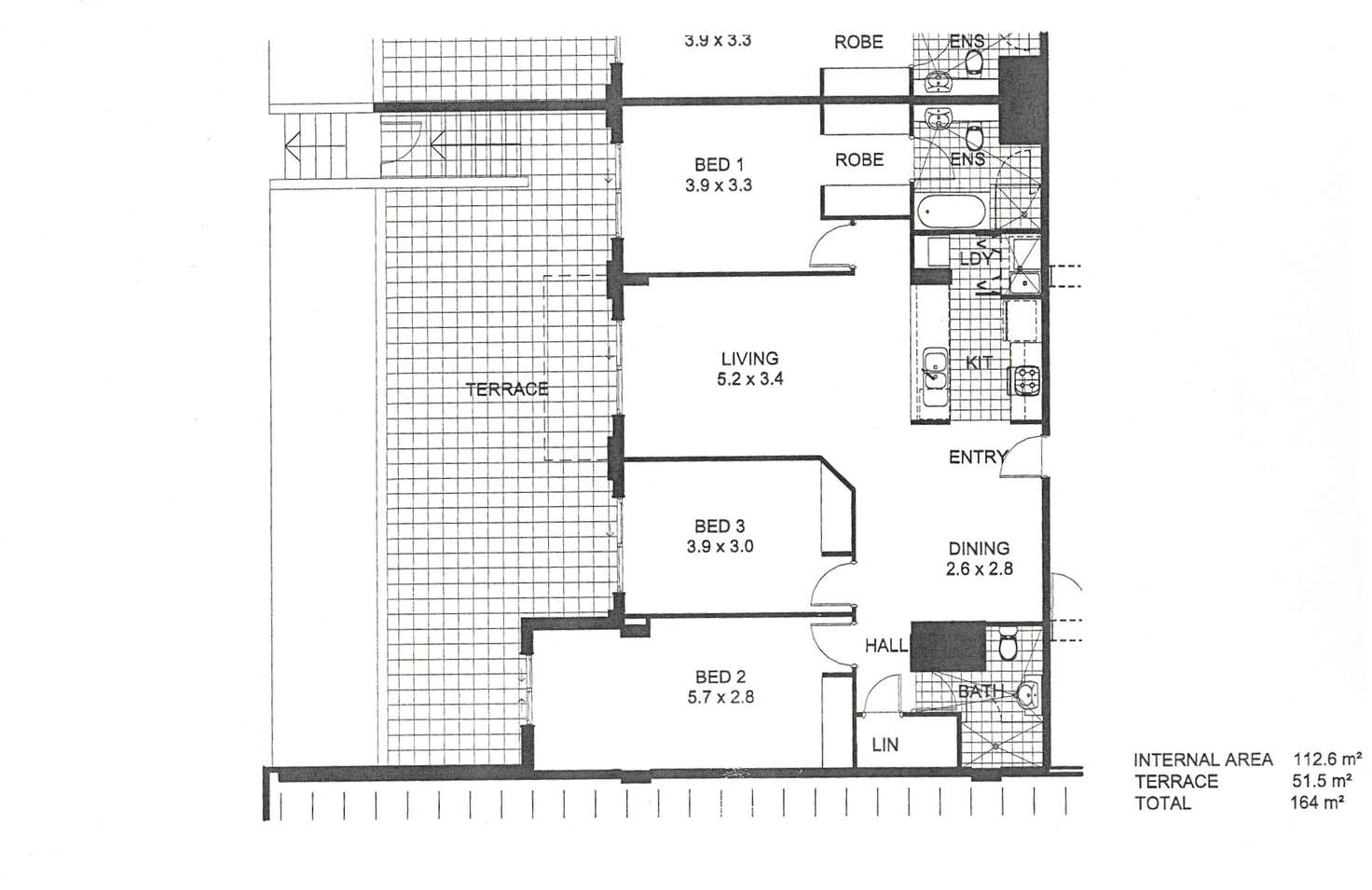 Floorplan of Homely apartment listing, 401/66 Bowman Street, Pyrmont NSW 2009